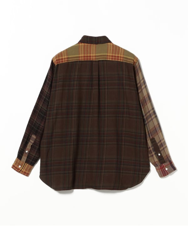 B.D. Classic-fit Plaid Panel②