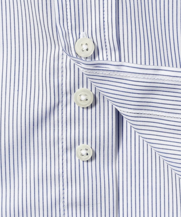 【別注】INDIVIDUALIZED SHIRTS / Pencil Stripe Regular collar Shirt Classic Fit