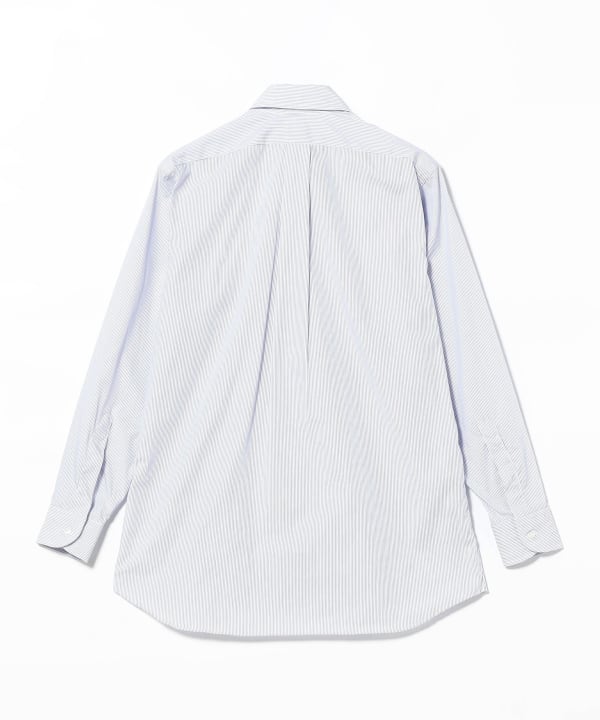 【別注】INDIVIDUALIZED SHIRTS / Pencil Stripe Regular collar Shirt Classic Fit