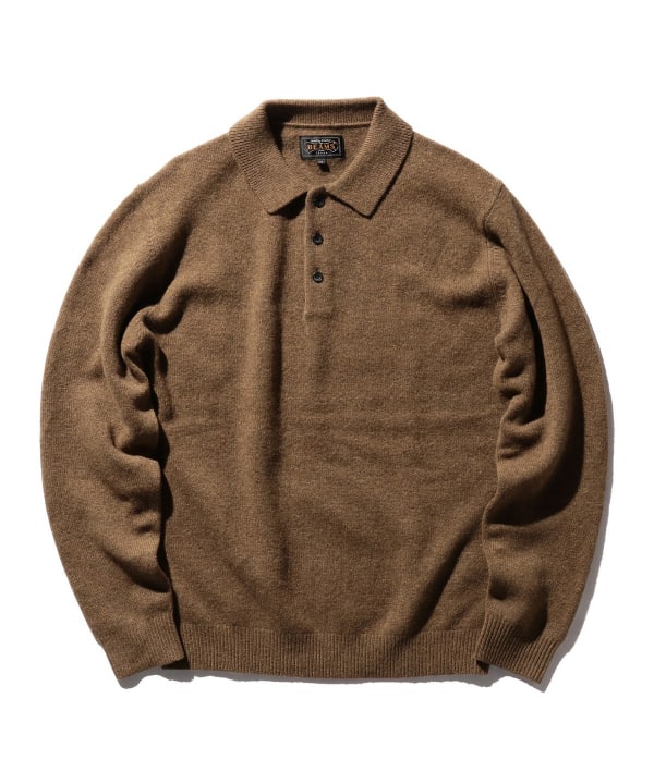 BEAMS PLUS（ビームス プラス）BEAMS PLUS / Knit Polo 9G（シャツ