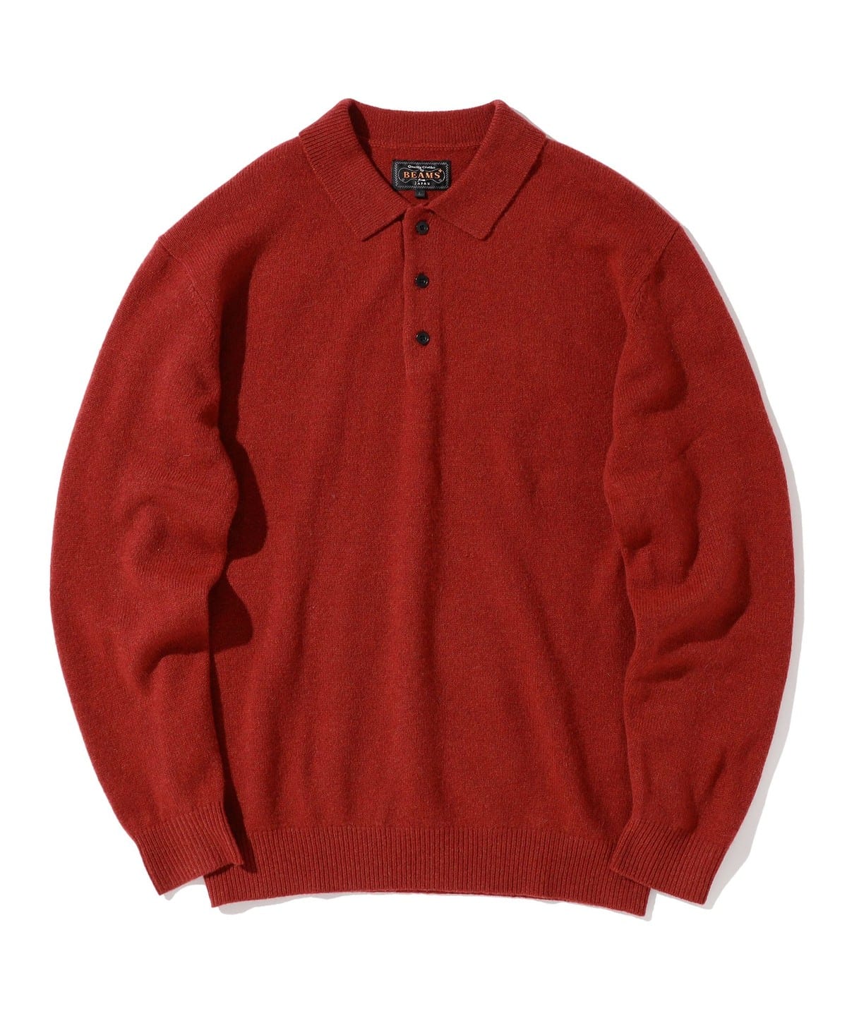 Knit Polo 9G シャツ・ブラウス MEN BURGUNDY L Knit Polo 9G シャツ・ブラウス MEN BURGUNDY L