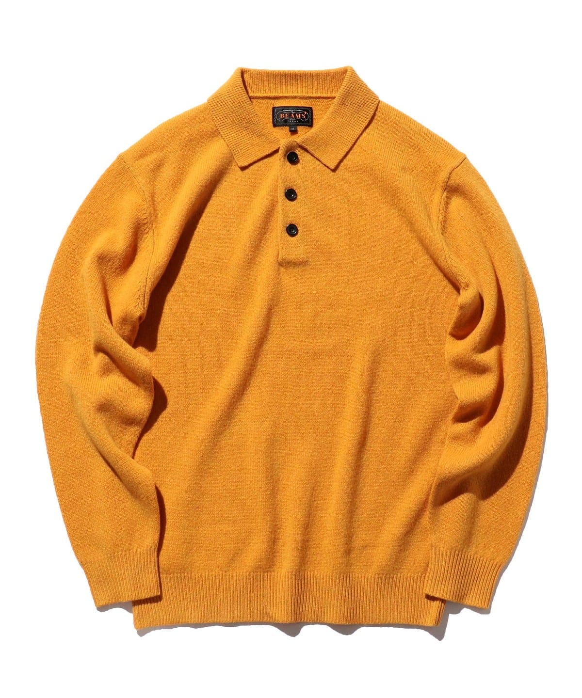 Knit Polo 9G シャツ・ブラウス MEN GOLD L Knit Polo 9G シャツ・ブラウス MEN GOLD L