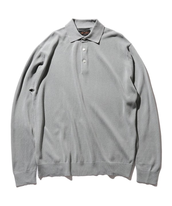 BEAMS PLUS（ビームス プラス）BEAMS PLUS / Knit Polo 12G（シャツ