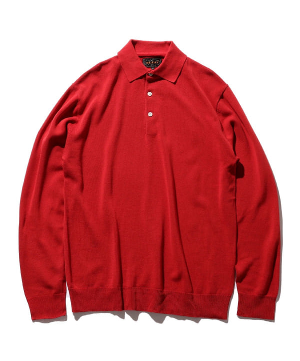 BEAMS PLUS（ビームス プラス）BEAMS PLUS / Knit Polo 12G（シャツ 