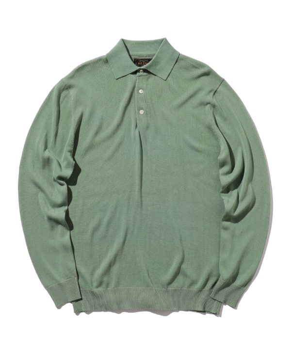 BEAMS PLUS（ビームス プラス）BEAMS PLUS / Knit Polo 12G（シャツ 