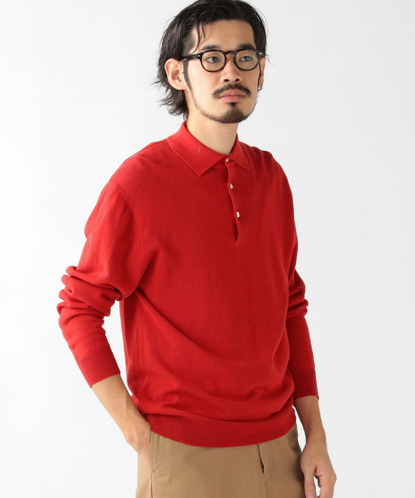 BEAMS PLUS（ビームス プラス）Knit Polo 12G（シャツ・ブラウス ポロシャツ）通販｜BEAMS