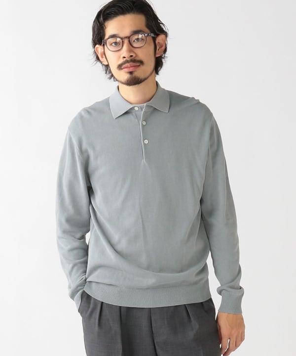 BEAMS PLUS（ビームス プラス）Knit Polo 12G（シャツ・ブラウス ポロシャツ）通販｜BEAMS