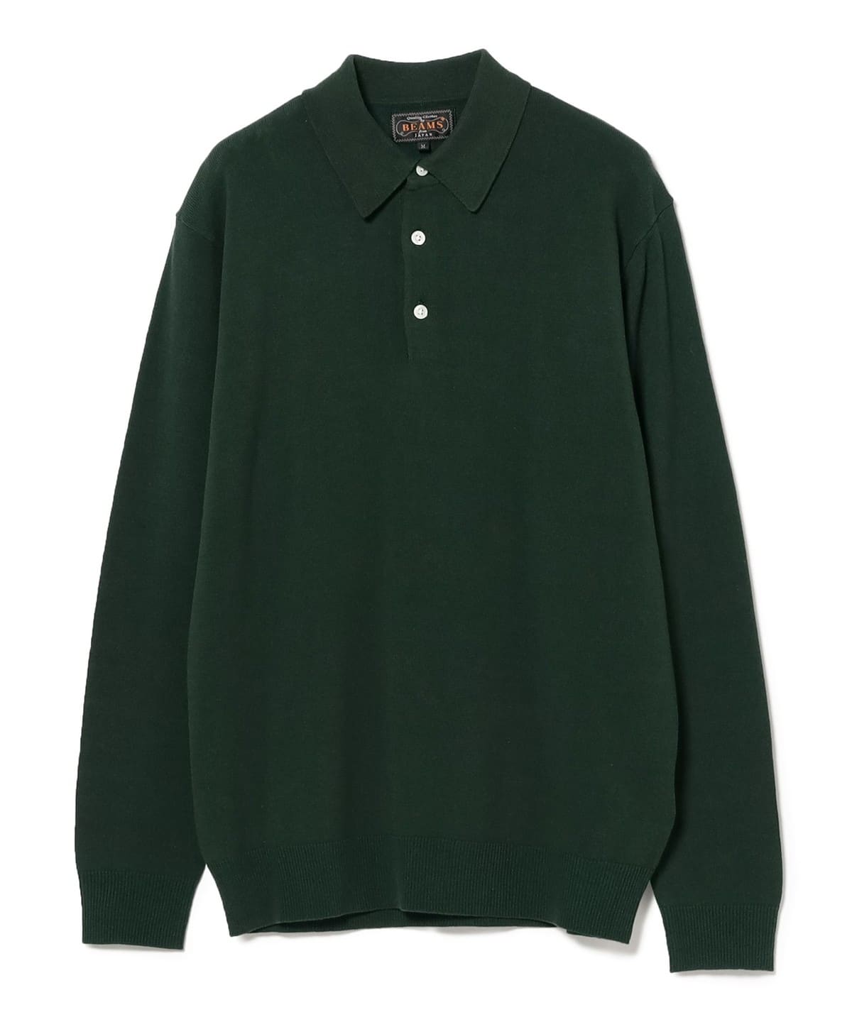 Knit Polo 12G シャツ・ブラウス MEN GREEN XL Knit Polo 12G シャツ・ブラウス MEN GREEN XL