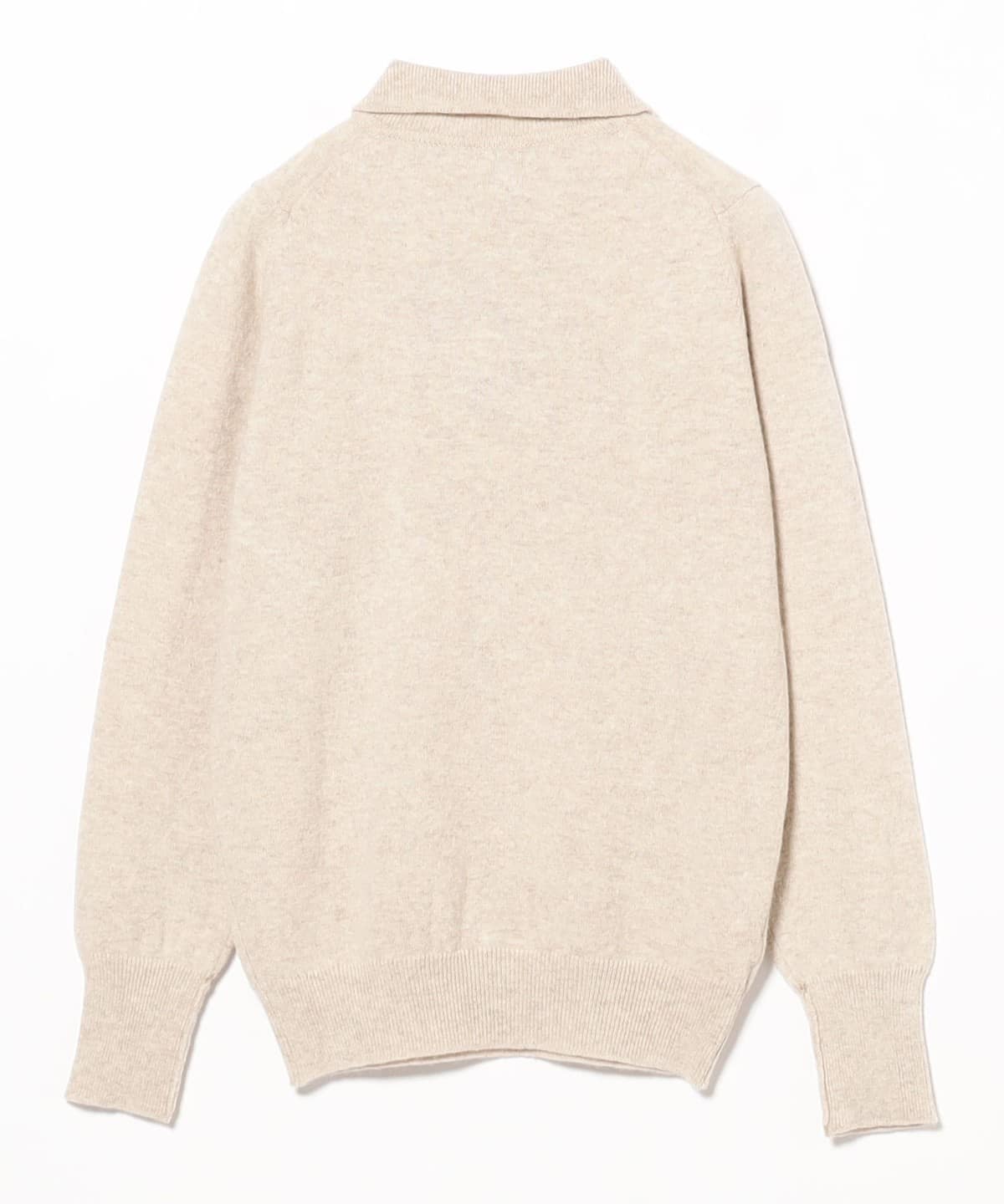 BEAMS PLUS KENNETH FIELD × WILLIAM LOCKIE羊羔绒针织 Polo 衫