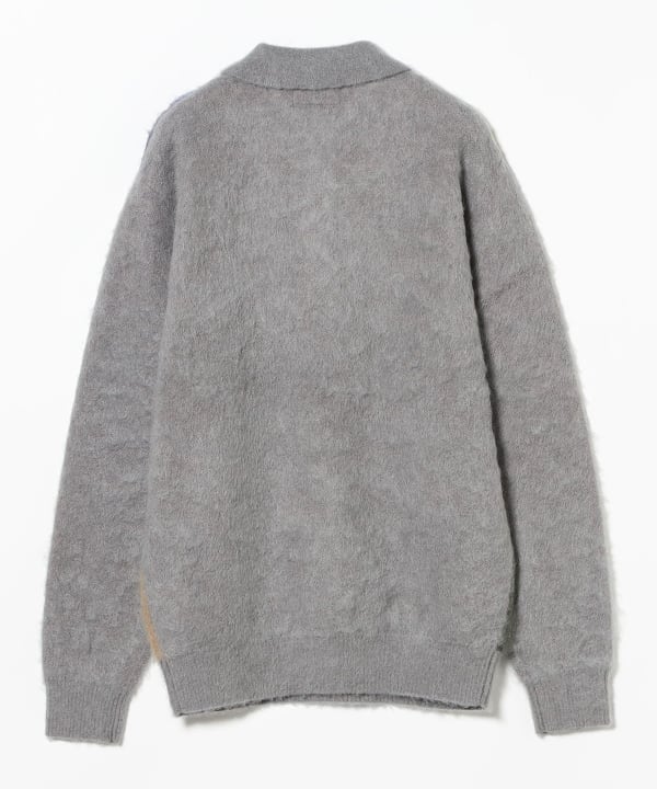 BEAMS PLUS（ビームス プラス）Knit Polo Shaggy（シャツ