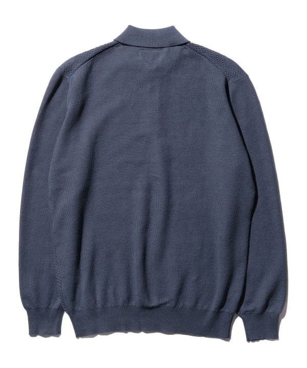 BEAMS PLUS（ビームス プラス）Knit Polo Diamond Pattern