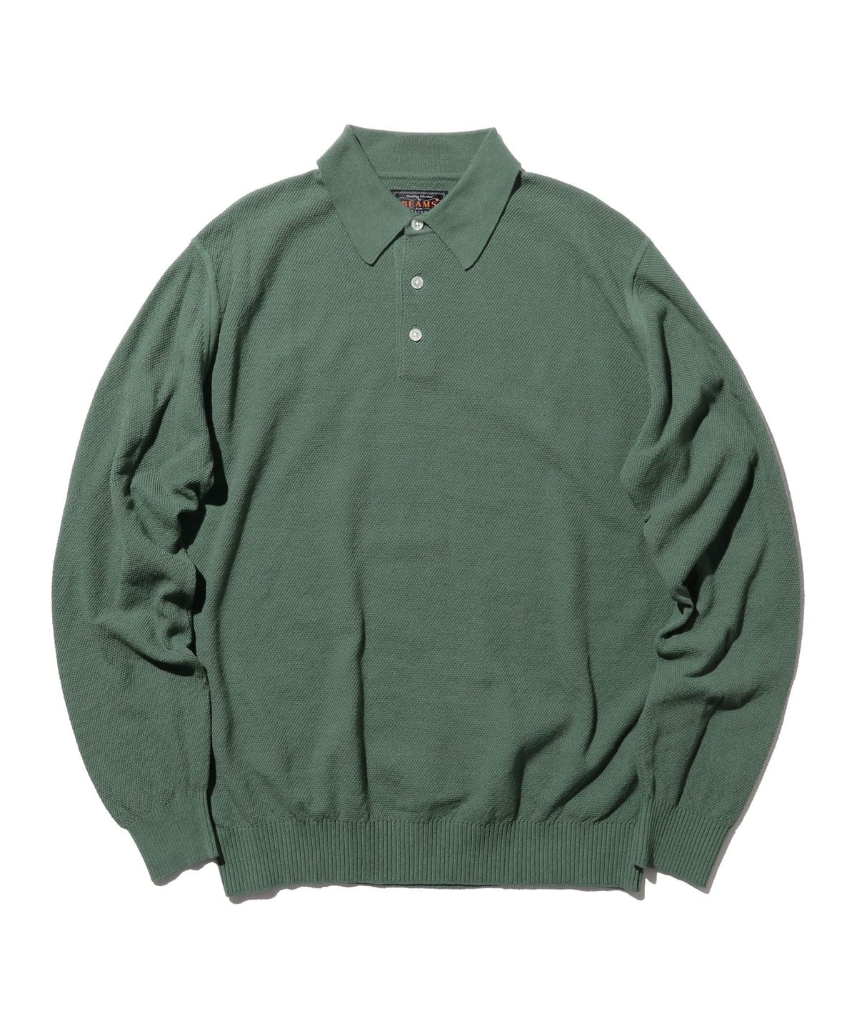 Knit Polo Pique 14G シャツ・ブラウス MEN OLIVE S Knit Polo Pique 14G シャツ・ブラウス MEN OLIVE S