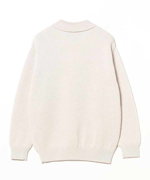 BEAMS PLUS（ビームス プラス）【別注】BATONER / Pullover Knit Polo