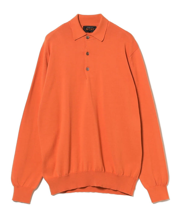 BEAMS PLUS（ビームス プラス）Knit Polo 21G Cotton（シャツ