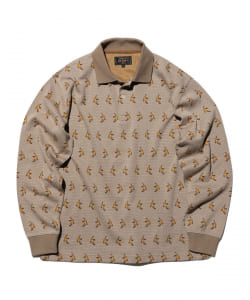 Knit Polo Pattern Jacquard