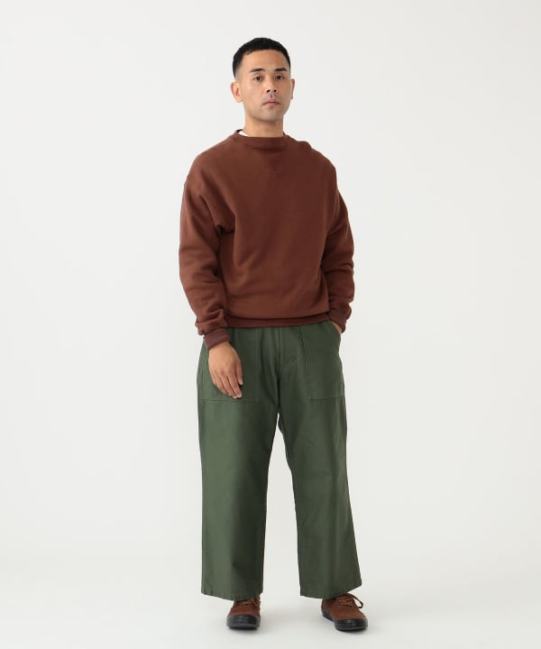 BEAMS PLUS（ビームス プラス）WAREHOUSE u0026 CO. × BEAMS PLUS / 別注 Crew Neck Sweat（トップス  スウェット）通販｜BEAMS