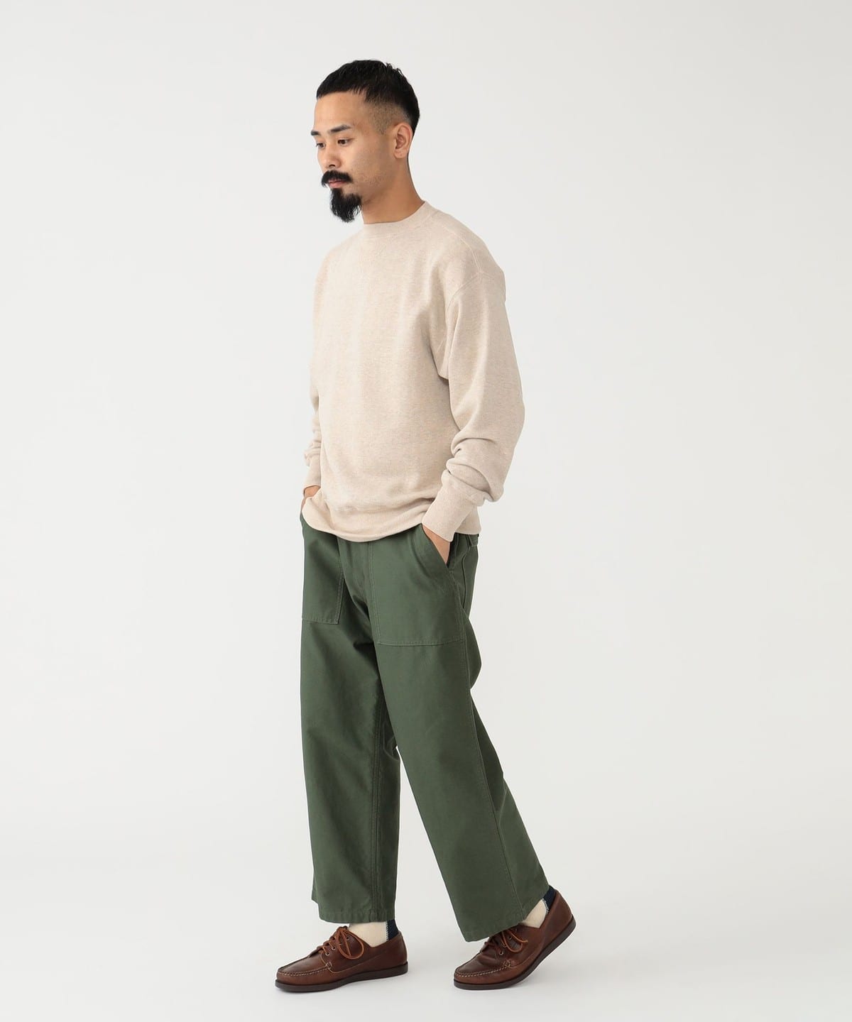 BEAMS PLUS（ビームス プラス）【別注】WAREHOUSE & CO. / Sweat Crew
