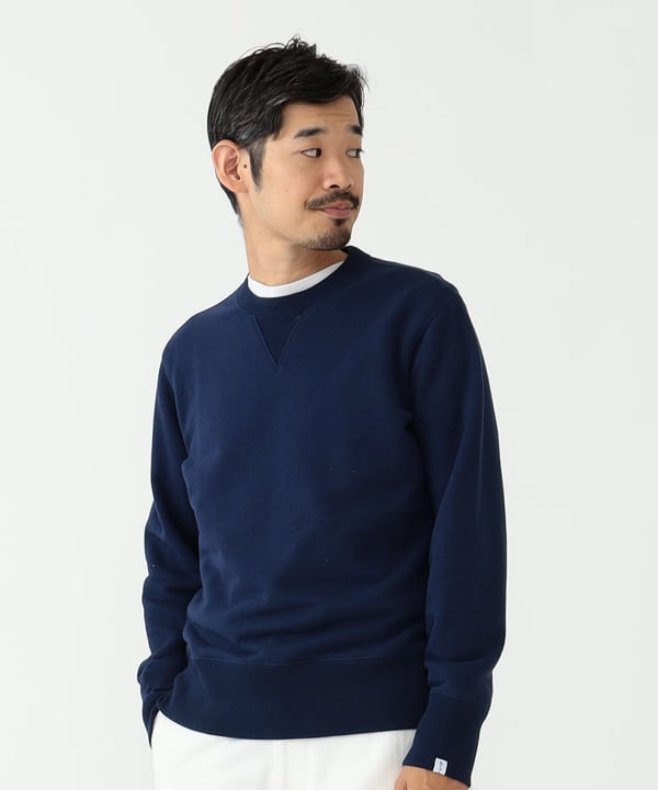 BEAMS PLUS（ビームス プラス）LOOPWHEELER × BEAMS PLUS / 別注 Athletic Crew Neck  Sweat（トップス スウェット）通販｜BEAMS