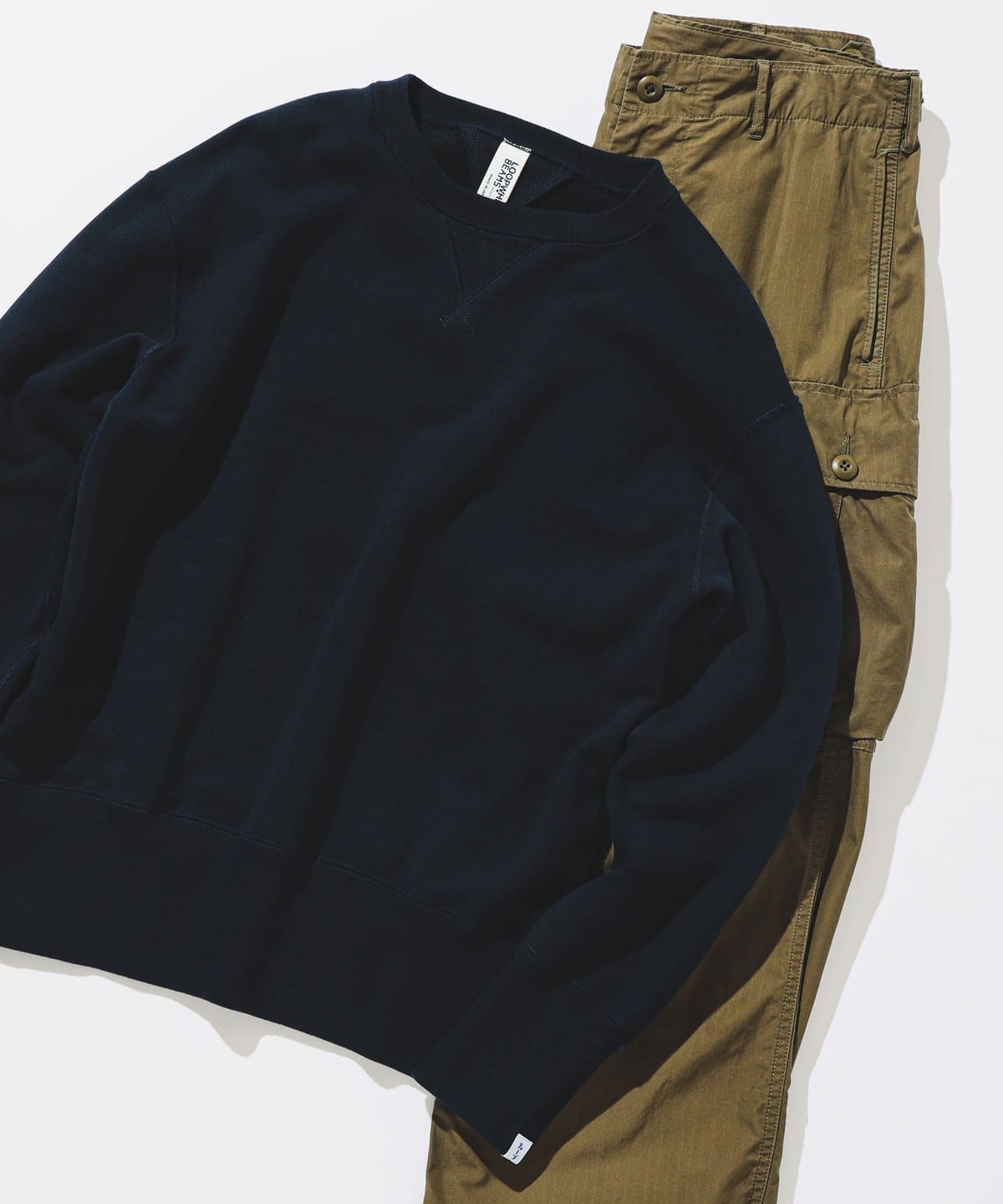 【別注】LOOPWHEELER ループウィラー / Super Heavy Weight Sweat Crew Neck トップス MEN DK. NAVY XL 【別注】LOOPWHEELER ループウィラー / Super Heavy Weight Sweat Crew Neck トップス MEN DK. NAVY XL