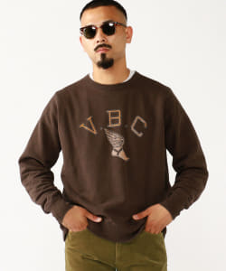 ▲【予約・イベント限定】REMI RELIEF × BEAMS PLUS / 別注 クルーネック スウェット シャツ ウィングフッド