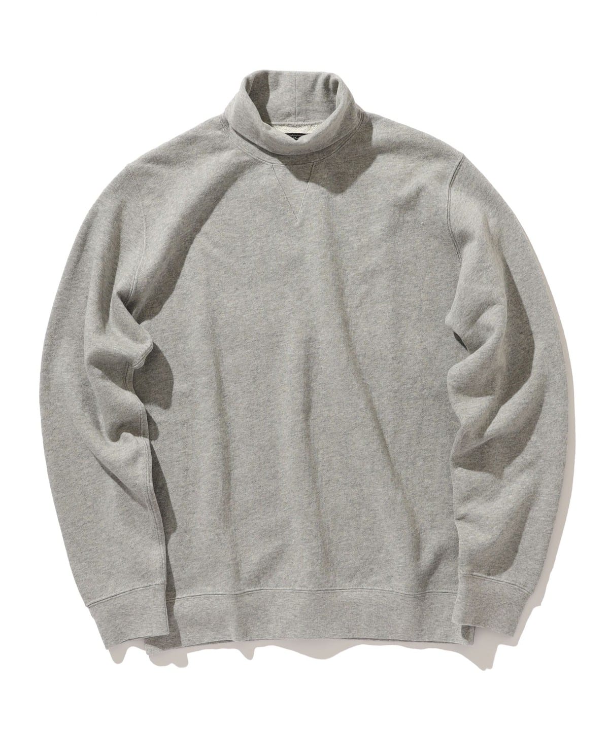 Sweat Turtle Neck トップス MEN GREY L Sweat Turtle Neck トップス MEN GREY L