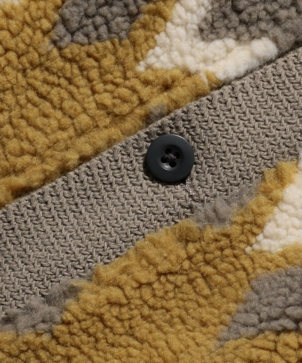 BEAMS PLUS BEAMS PLUS Boa Fleece Cardigan (Tops Cardigan
