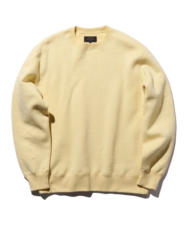 BEAMS PLUS（ビームス プラス）Sweat Crew Raised Back