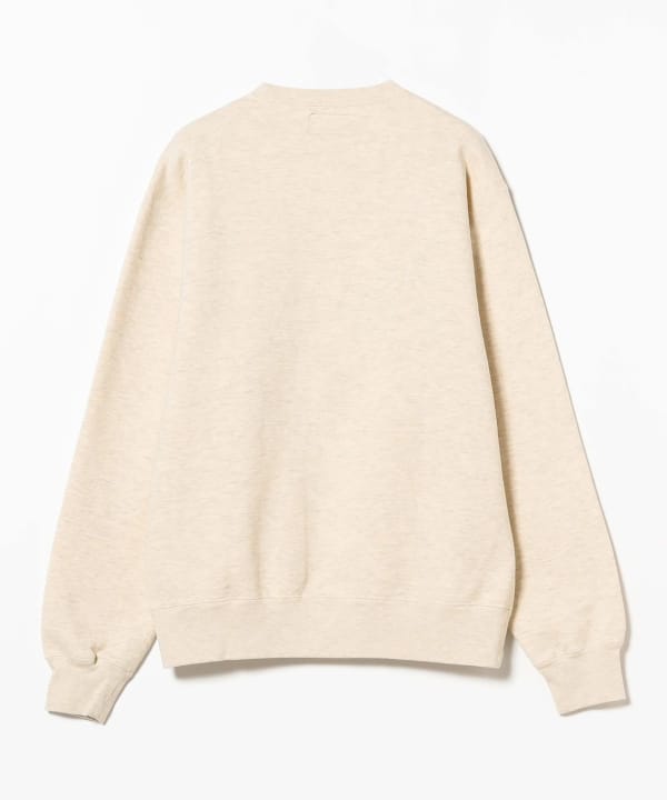 BEAMS PLUS（ビームス プラス）Sweat Crew Raised Back
