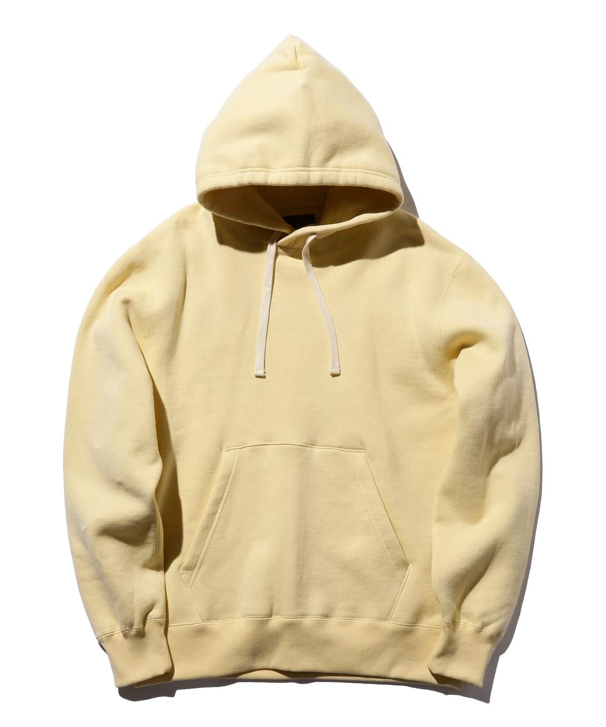 Sweat Pullover Hoodie Raised Back トップス MEN CREAM M Sweat Pullover Hoodie Raised Back トップス MEN CREAM M
