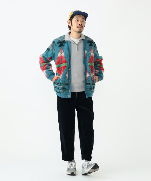 BEAMS PLUS(ビームス プラス)Cardigan Boa Jacquard(トップス BEAMS PLUS(ビームス プラス)Cardigan Boa Jacquard(トップス