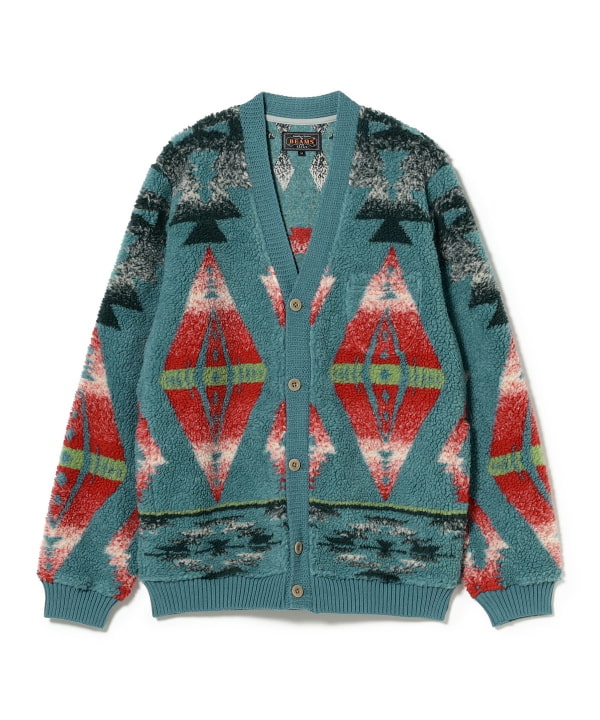 BEAMS PLUS（ビームス プラス）Cardigan Heavy Cable Pattern