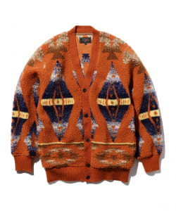 Cardigan Boa Jacquard