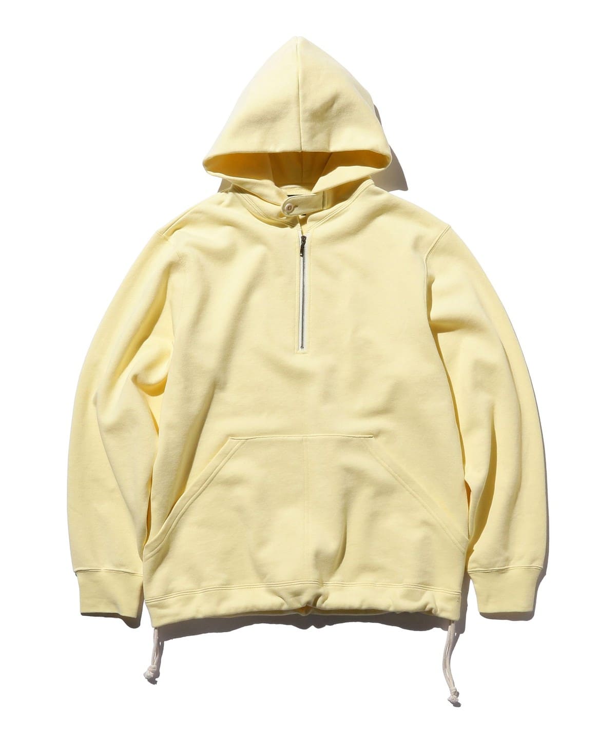 Sweat Half Zip Hoodie トップス MEN YELLOW L Sweat Half Zip Hoodie トップス MEN YELLOW L