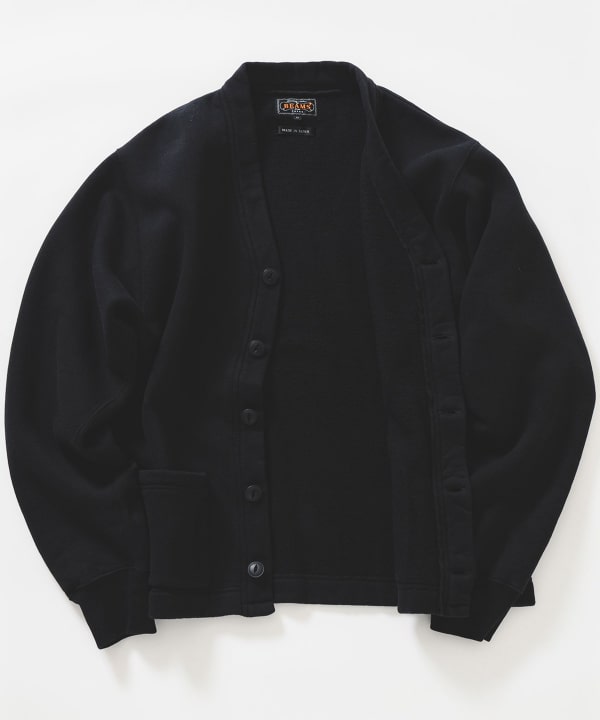 Beams Plus Raised Back Crewneck in Light Gray | SVD