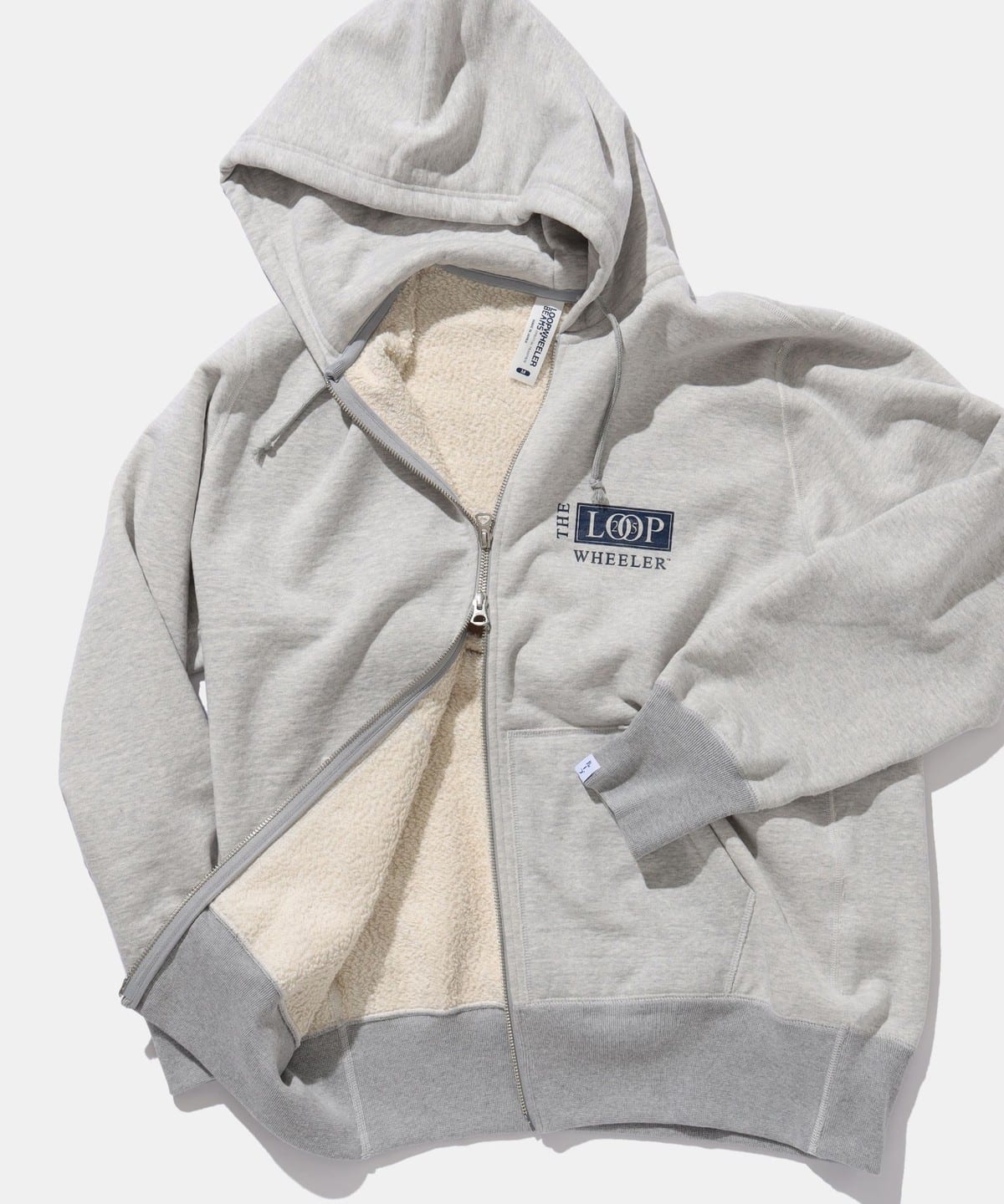 BEAMS PLUS（ビームス プラス）【別注】LOOPWHEELER / MegaWeight Zip Hoody Print（トップス パーカー ）通販｜BEAMS