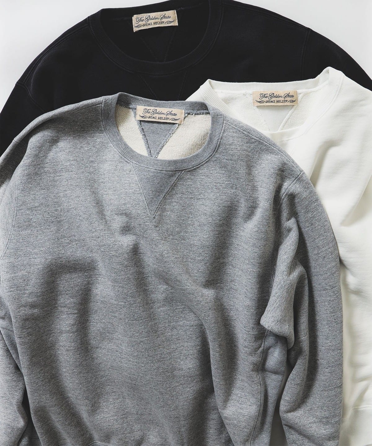 BEAMS PLUS（ビームス プラス）【別注】REMI RELIEF / Sweat Crew Neck