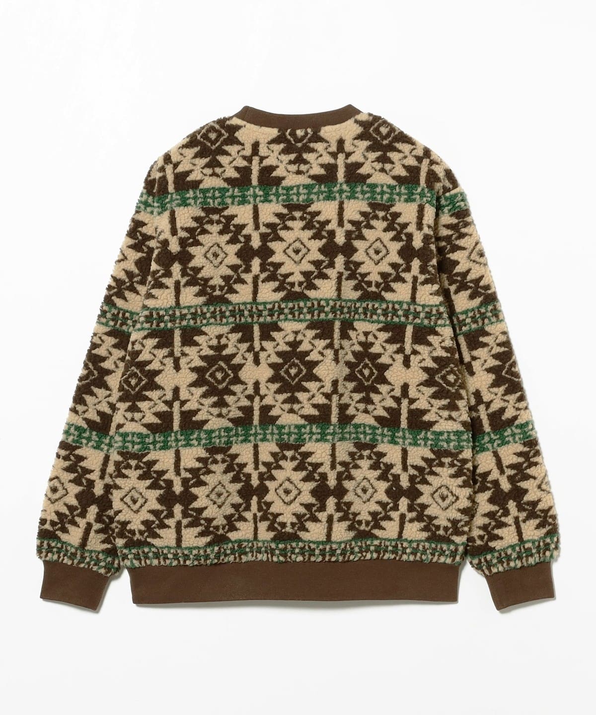 BEAMS PLUS（ビームス プラス）Crew Boa Jacquard（トップス