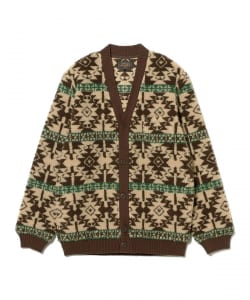 Cardigan Boa Jacquard