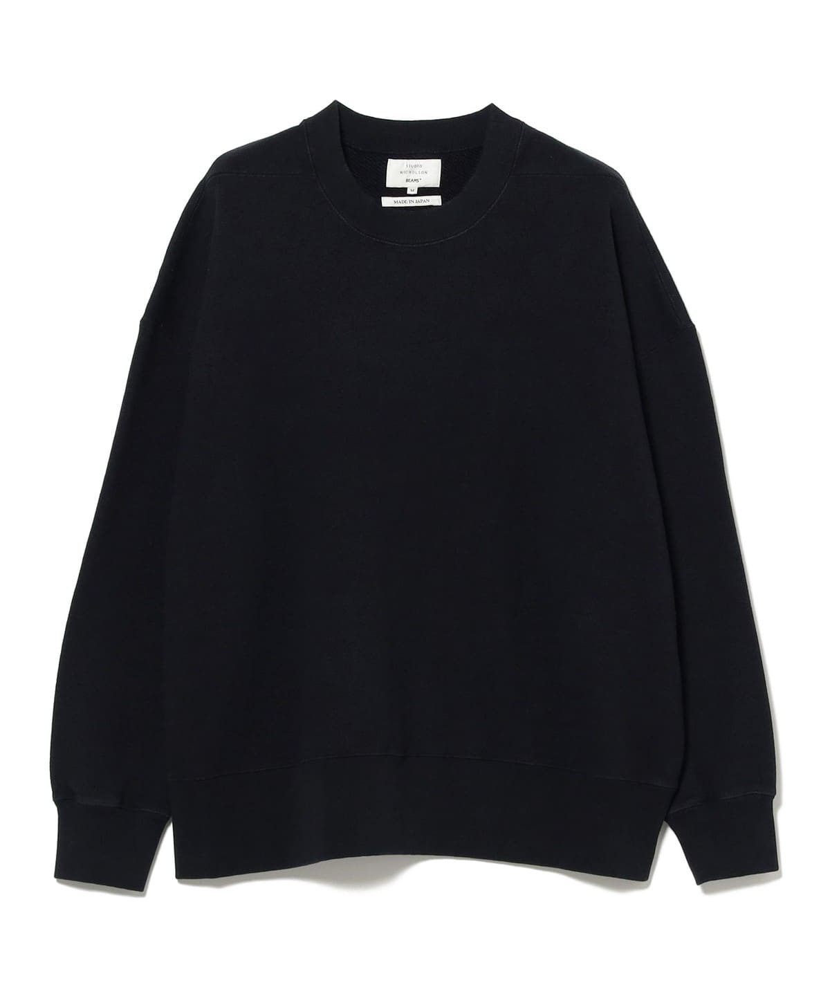 【別注】STUDIO NICHOLSON スタジオ ニコルソン / GOLIGHTLY JERSEY SWEAT トップス MEN DARKEST NAVY XS 【別注】STUDIO NICHOLSON スタジオ ニコルソン / GOLIGHTLY JERSEY SWEAT トップス MEN DARKEST NAVY XS