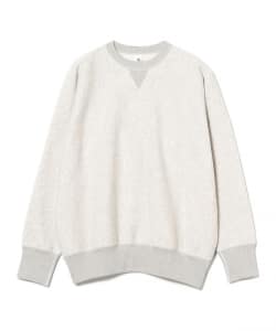 LOOPWHEELER / 100年起毛 Sweat Crew Neck