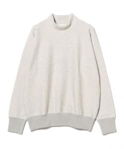 【別注】LOOPWHEELER / 100年起毛 Sweat Mock Neck