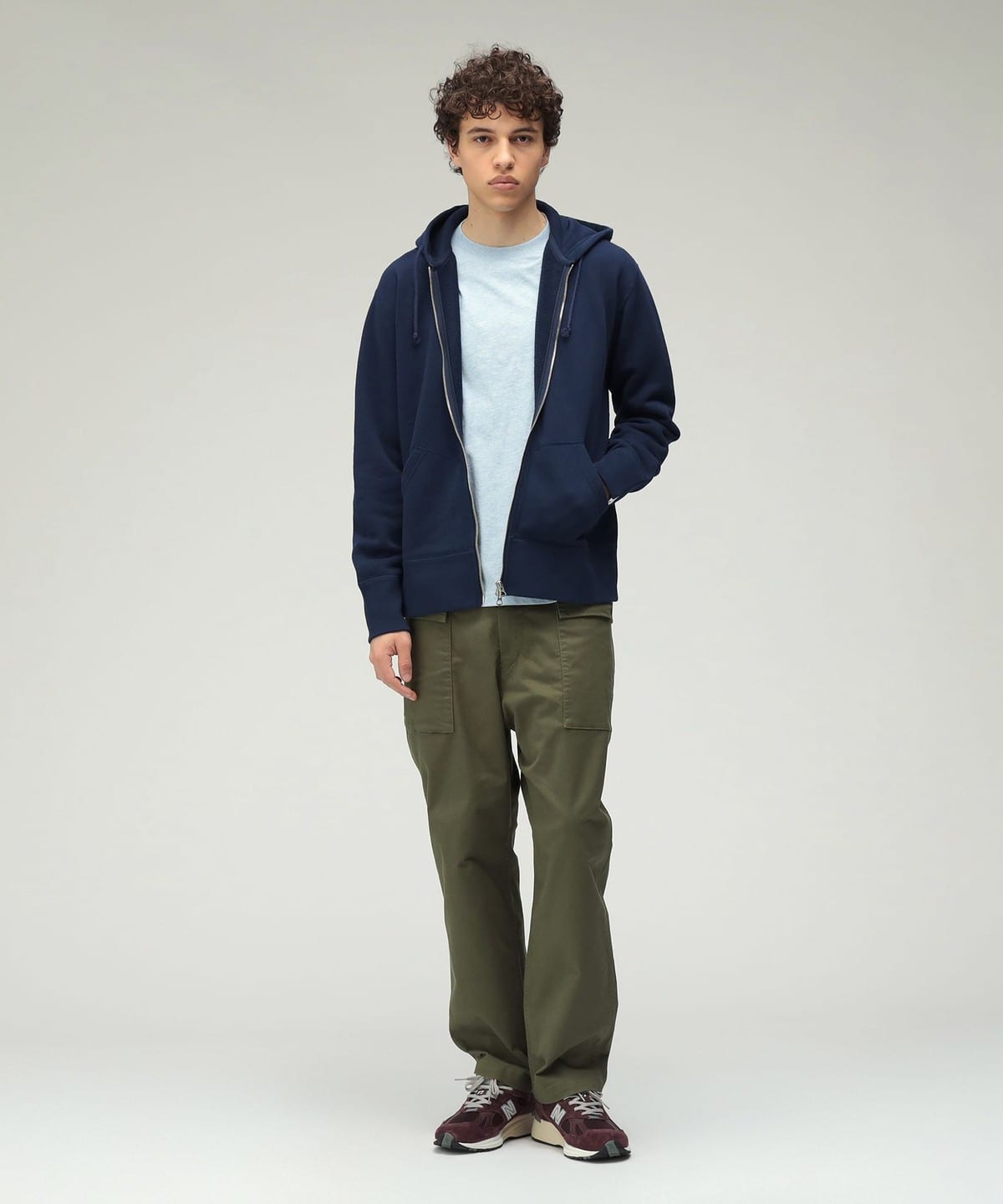 BEAMS PLUS（ビームス プラス）【別注】LOOPWHEELER / Sweat Zip Hoody