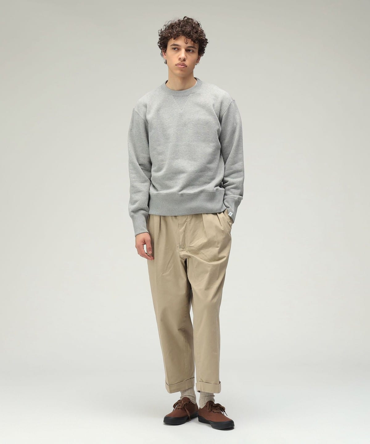 BEAMS PLUS（ビームス プラス）【別注】LOOPWHEELER / Sweat Crew Neck