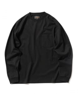 ▲BEAMS PLUS / ロングスリーブ ポケット Tシャツ