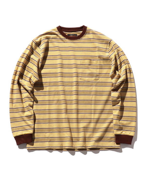 BEAMS PLUS（ビームス プラス）BEAMS PLUS / Pocket Tee Multi Stripe