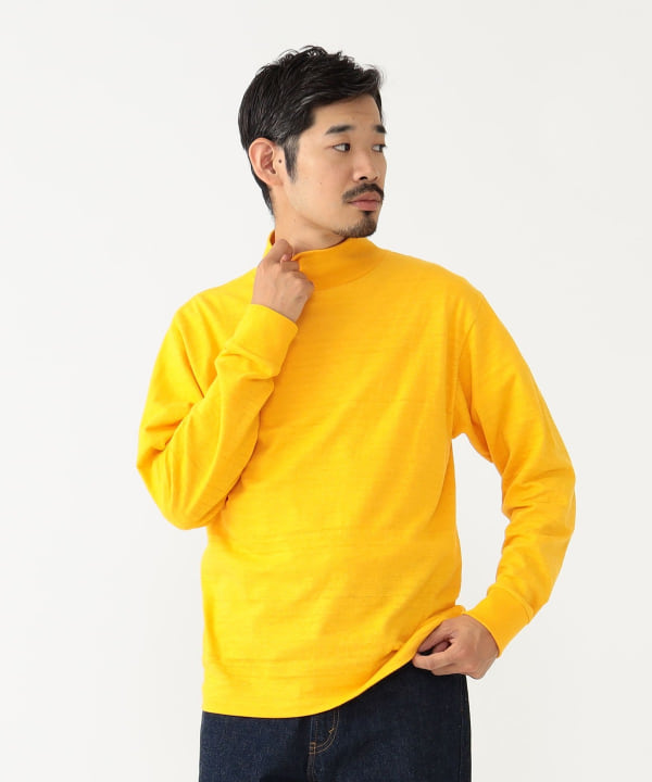 WAREHOUSE & CO. × BEAMS PLUS / 別注 Lot 5910 Long Sleeve Hineck T-