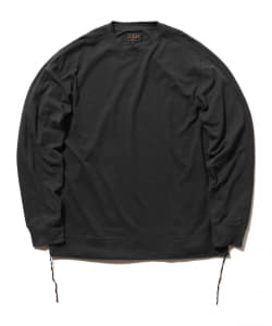 ▲BEAMS PLUS / ヘンプ コットン ミリタリー クルーネック Tシャツ