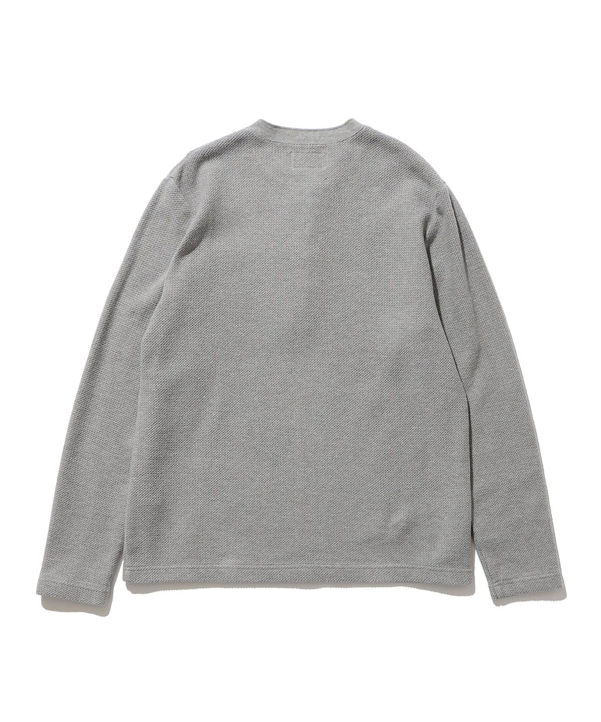 BEAMS PLUS（ビームス プラス）Henley 2B Waffle（Tシャツ