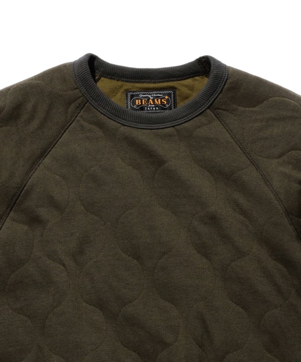 BEAMS PLUS BEAMS PLUS Quilt Crew (T-shirts, cut and sewn