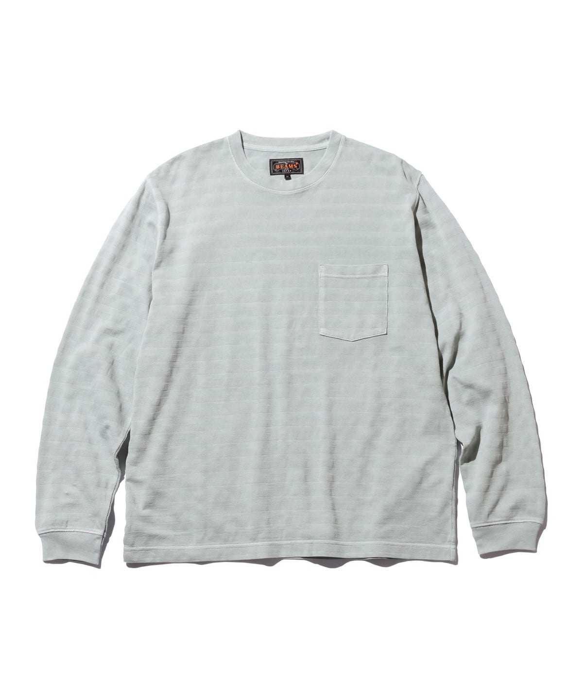 Pocket Tee Pique Garment Dye Tシャツ・カットソー MEN LT. GREY XL Pocket Tee Pique Garment Dye Tシャツ・カットソー MEN LT. GREY XL